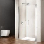 Kiárusítás SAPHO GELCO LORO duplaszárnyas nyílóajtó, 1100mm, transzparent üveg (GN4311)