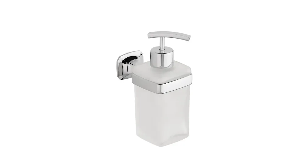 Gyors szállítás SAPHO AIDA szappanadagoló, tejüveg/króm (AI019)