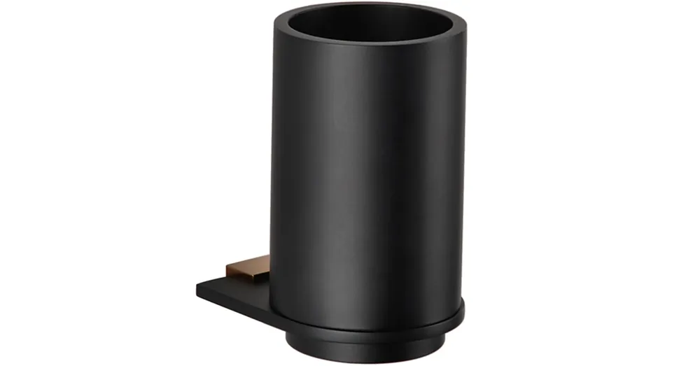 Legkelendőbb SAPHO BEMETA GALLA fali fogkefetartó, 75x123x99mm, matt fekete (108110010)