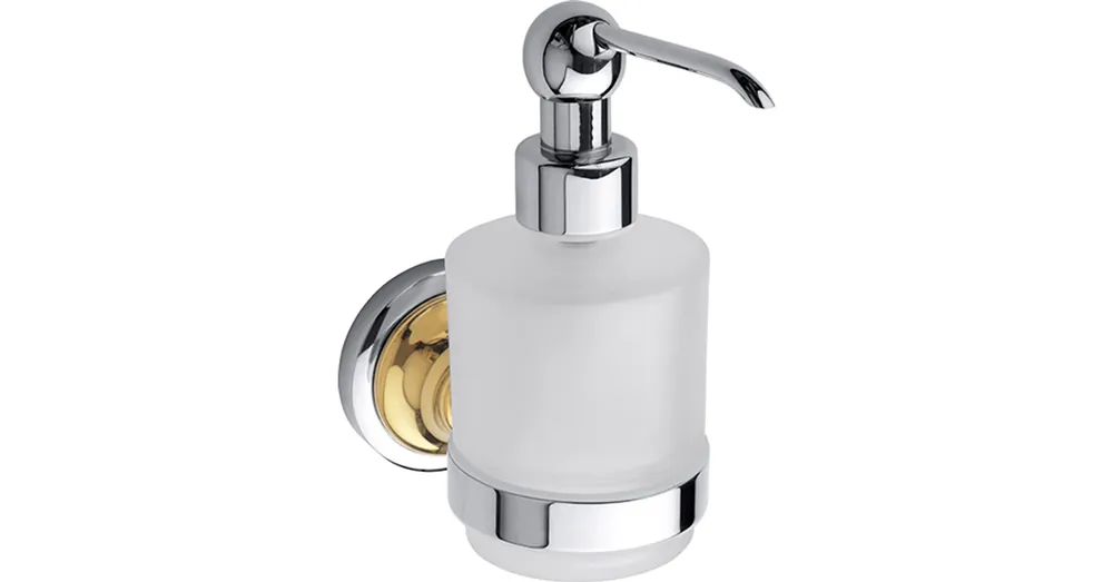 SAPHO BEMETA RETRO Szappanadagoló, MINI üveg, 75x150x120mm, 200ml, arany/króm (144209108) Biztonságos vásárlás