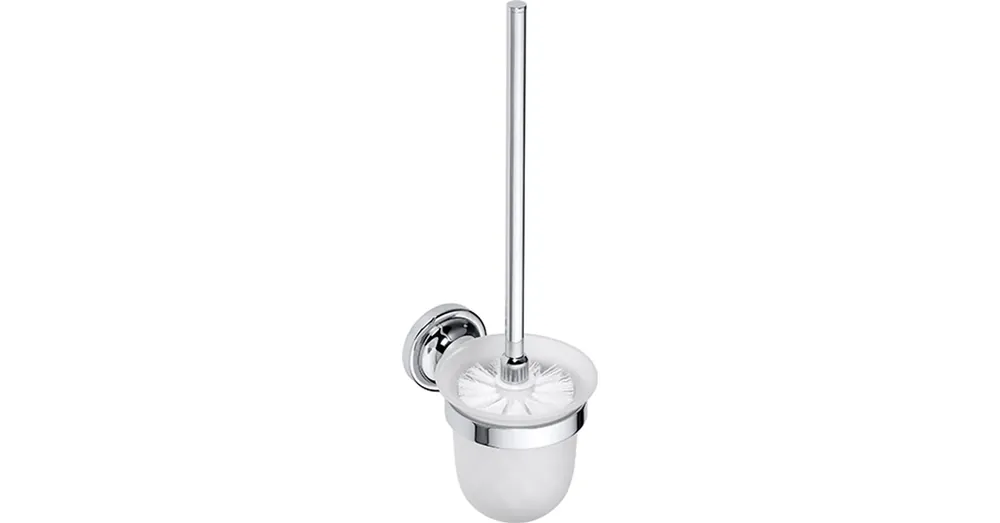 Gyors kiszállítás SAPHO BEMETA RETRO WC kefetartó, fehér kefével, 110x360x145mm, króm (144313012) (XJ302)