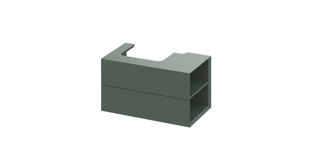 Ravak SD Lite 80 J fürdőszobai szekrény mosdó alá Grey Green X000001888 Árcsökkenés