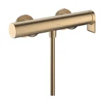 Árengedmény Hansgrohe Vivenis Egykaros zuhanycsaptelep falsíkon kívüli szereléshez Szálcsiszolt Bronz 75620140