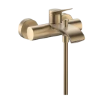 Szezonális akció Hansgrohe Vivenis Egykaros kádcsaptelep Original, falsíkon kívüli szereléshez Szálcsiszolt Bronz 75423140
