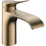 Biztonságos fizetés Hansgrohe Vivenis Egykaros mosdócsaptelep 80, CoolStart, automata lefolyógarnitúrával Szálcsiszolt Bronz 75014140