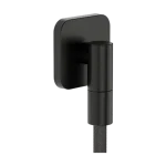 Hansgrohe FixFit Fine Q Fali kimenet visszafolyásgátlóval Szálcsiszolt Fekete Króm 28884340 Exkluzív ajánlat