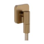 Hansgrohe FixFit Fine Q Fali kimenet visszafolyásgátlóval Szálcsiszolt Bronz 28884140 Vedd meg most