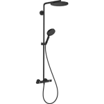 Exkluzív ajánlat Hansgrohe Raindance S Showerpipe 240, 1jet, PowderRain, EcoSmart, termosztáttal Matt Fekete 28823670