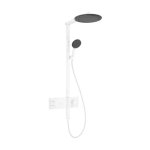 Alacsony ár Hansgrohe Raindance Alive S Showerpipe 300, 2jet, EcoSmart, ShowerSelect Comfort Matt Fehér 24596700