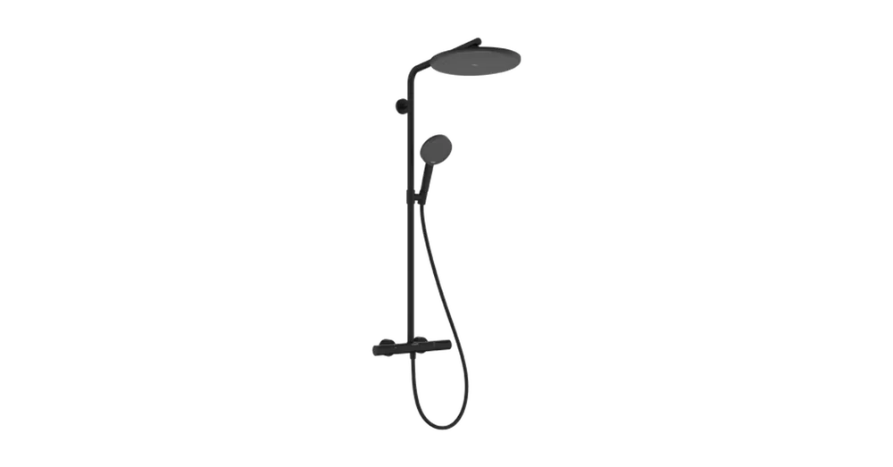 Kedvezményes ár Hansgrohe Raindance Alive S Puro Showerpipe 300, 1jet, Ecostat Element Matt Fekete 24593670