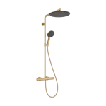 Hansgrohe Raindance Alive S Puro Showerpipe 300, 1jet, Ecostat Element Szálcsiszolt Bronz 24593140 Utolsó esély