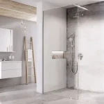 Vásárlói kedvenc Ravak Walk-In Wall Set 60, zuhanykabin krómhatású+transparent GW9W00C0SZ1