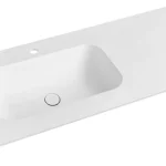 SAPHO TREOS Rockstone pult, balos, 96,6x51,3cm, matt fehér (TS097-0101-L) Szuper akció
