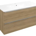 Azonnal elérhető SAPHO EZARA mosdótartó szekrény, 99,8x52x46cm, cuneo tölgy (EZ101-2525)