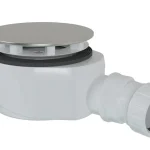 SAPHO POLYSAN helytakarékos zuhanytálcaszifon, 90mm, DN40, polírozott inox (17916) Szuper ajánlat