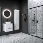 Ravak Blix II NBLDP4 150 zuhanyajtó fekete+transparent 0YMP0300Z1 Gyors szállítás