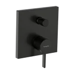 Hansgrohe Finoris Egykaros kádcsaptelep falsík alatti szereléshez, iBox universalhoz, Szálcsiszolt Fekete Króm 76415340 Utolsó esély