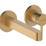 Gyors szállítás Hansgrohe Finoris Egykaros mosdócsaptelep falsík alatti szereléshez, 16,8 cm-es kifolyóval, Szálcsiszolt Bronz 76051140