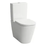 Szuper akció LAUFEN MEDA Álló kombi WC öblítőtartály nélkül, öblítőperem nélkül, mélyöblítéssel, Fehér H824111000S311