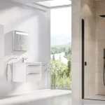 Ravak Chrome CSD1-90 zuhanyajtó fekete+transparent 0QV70300Z1 Olcsó