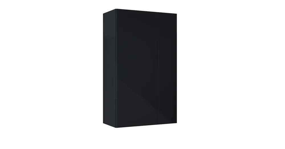 AREZZO design univerzális felsőszekrény bármely modellhez 60 cm-es, 2 ajtós (31,6) mf fekete AR-168342 Végkiárusítás