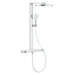 Grohe Rainshower Aqua Pure Termosztátos zuhanyrendszer falra szerelésre, Króm 1009640000 Biztonságos fizetés