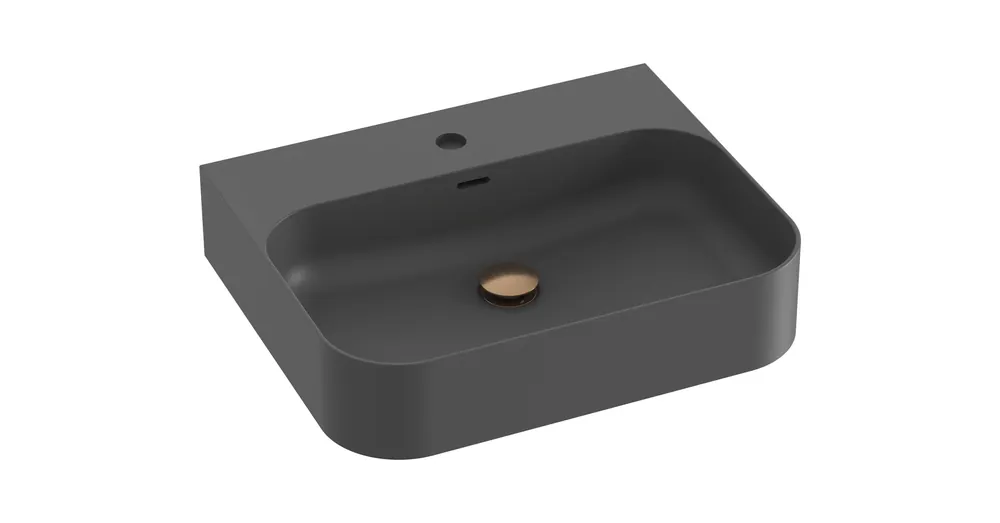 Korlátozott ajánlat Ravak Ceramic Slim Wall R 55 N kerámiamosdó antracit XJX03155005