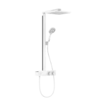 Hansgrohe Raindance E Showerpipe 300, 1jet EcoSmart ShowerTablet 350, Matt Fehér 27362700 Népszerű