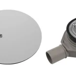 SAPHO POLYSAN MIRAI zuhanytálcaszifon, 90mm, DN40, INOX fedő (72730) Azonnali szállítás
