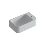 AREZZO design SORELLA 40 cm-es solid surface mosdó, fehér AR-813028WB Szezonális akció