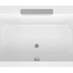 Szuper akció SAPHO POLYSAN CASCATA kád, 185x85x45cm, inox kaszkád kifolyóval (73836.100)