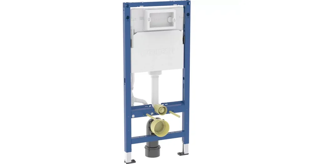Expressz kézbesítés Geberit Duofix BASIC fali WC-szerelőelem 112 cm, Delta 12 cm-es falsík alatti öblítőtartállyal 111.153.00.3