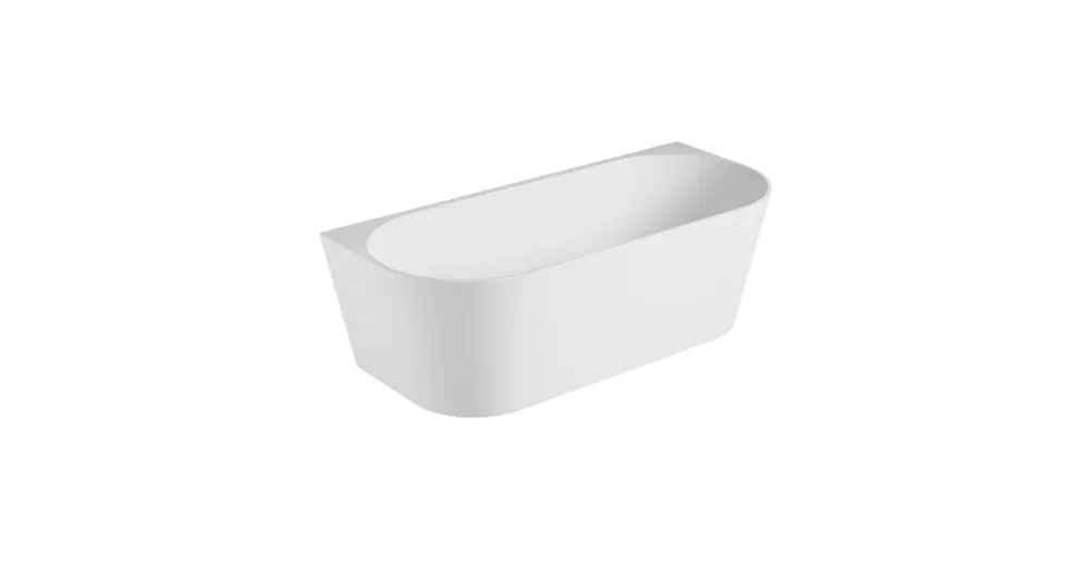Wellis Calabria Slim 170x75 cm falhoz tolható szabadon álló akril kád, fehér WK00221 Legjobb ár