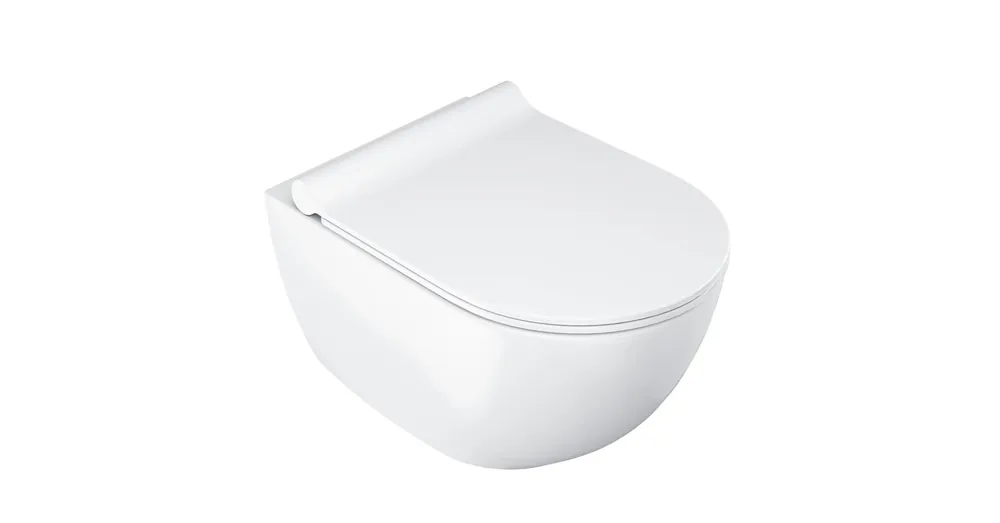 Ravak Uni Chrome RimOff fali WC, ülökével, fehér X03081 Kedvezmény