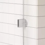 AREZZO design CLEAR walk-in zuhanyfalhoz profil szett, szálcsiszolt nikkel AR-ASPRBN Kiárusítás