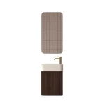 AREZZO design SORELLA 45 cm-es alsószekrény 1 ajtó, dió AR-813028BW Biztonságos fizetés