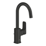 GROHE Cubeo Egykaros mosdócsaptelep 1/2″ L-es méret, Matt Fekete 1017672430 Biztonságos fizetés