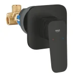 GROHE Cubeo Egykaros zuhanycsaptelep 1/2″, Matt Fekete 1017752430 Legkelendőbb