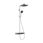 Vedd meg online Hansgrohe Activera S Showerpipe 240 1jet EcoSmart+ ShowerTablet Select 360 Varia termosztáttal 28639000
