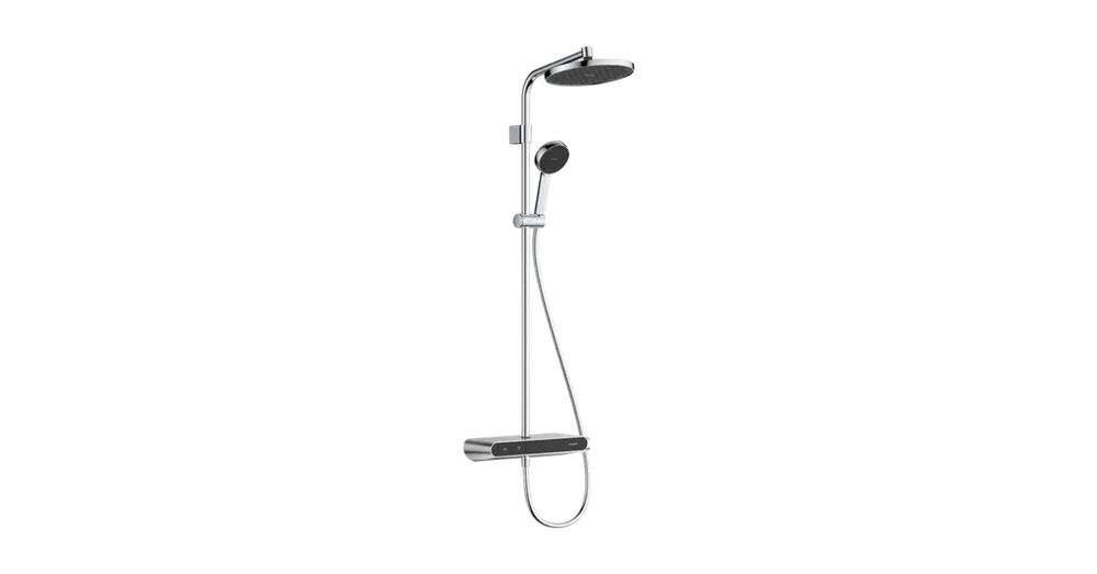 Vedd meg online Hansgrohe Activera S Showerpipe 240 1jet EcoSmart+ ShowerTablet Select 360 Varia termosztáttal 28639000