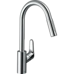 Hansgrohe Focus Egykaros mosogató csaptelep kihúzható kifolyóval 31815000 Árengedmény