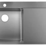 Korlátozott ajánlat Hansgrohe S718-F450 beépített mosogató 450 rozsdamentes 43332800