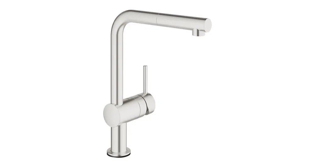 Grohe Minta Touch egykaros mosogató csaptelep kihúzható fejjel, supersteel 31360DC1 Legjobb ár