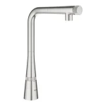 Grohe Zedra SmartControl mosogató csaptelep, supersteel 31593DC2 Kiárusítás