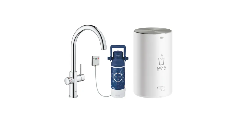 Grohe Red Duo csaptelep és kombi bojler M méret (4 liter), króm 30083001 Exkluzív ajánlat