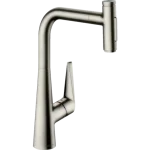 Csak ma Hansgrohe Talis Select M5117-H300 egykaros konyhai csaptelep kihúzható kifolyóval, rozsdamentes acél 73867800