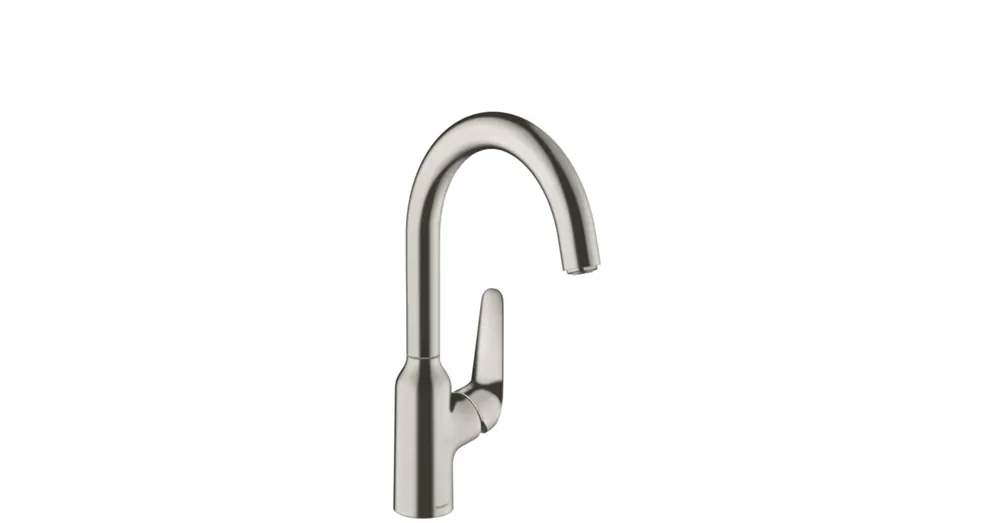 Gyors szállítás Hansgrohe Focus M421-H220 egykaros konyhai csaptelep nemesacél felület 71802800