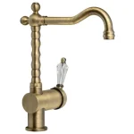 Sapho KIRKÉ CRYSTAL mosogató-csaptelep, bronz 190/205/285mm, bronz (KI14KB) Alacsony ár