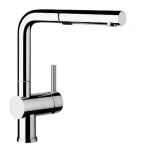 BLANCO LINUS-S Vario króm kihúzható zuhanyfejes csaptelep 518406 Gyors kiszállítás