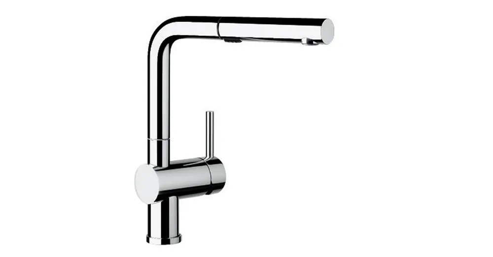BLANCO LINUS-S Vario króm kihúzható zuhanyfejes csaptelep 518406 Gyors kiszállítás